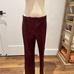 MaxMara Women's Burgundy Trousers